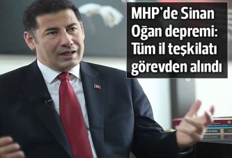 MHP Iğdır İl Teşkilatı görevden alındı