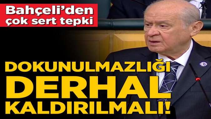 MHP lideri Bahçeliden önemli açıklamalar