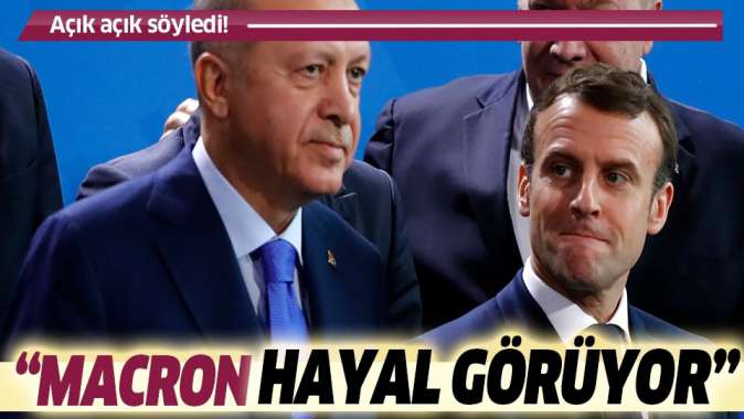 Milli Savunma Bakanı Hulusi Akar: Hayal gören Macronun kendisi