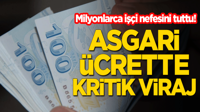 Milyonlarca işçi nefesini tuttu! Asgari ücrette kritik viraj