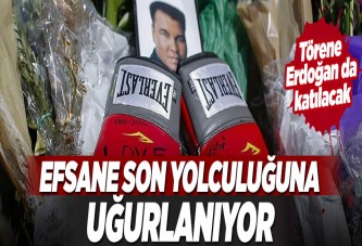 Muhammed Ali son yolculuğuna uğurlanıyor..