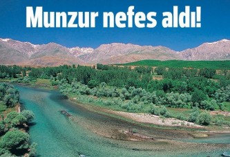 Munzur nefes aldı!