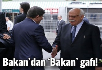 Nabi Avcı'dan Davutoğlu'na 'Sayın Bakanım' gafı