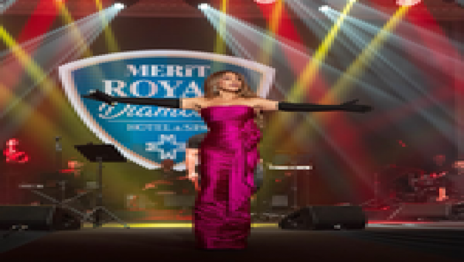 NAJWA KARAM, MERİT ROYAL DIAMOND’DA GÖZ KAMAŞTIRDI