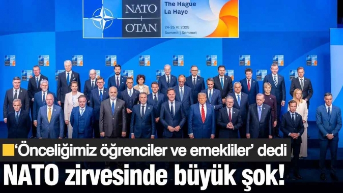 NATO zirvesinde büyük şok! ‘Önceliğimiz öğrenciler ve emekliler’ dedi