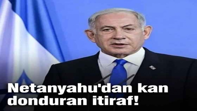 Netanyahudan kan donduran itiraf!