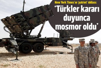 New York Times: Türkler patriot kararını duyunca mosmor oldu