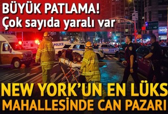 New York'ta patlama