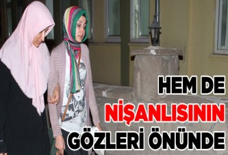 Nişanlısının gözü önünde boğuldu