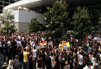 NTV'de büyük protesto!