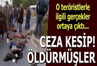 O teröristlerle ilgili şok gerçekler! Öldürmüşler