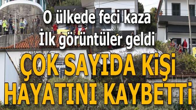 O ülkede feci kaza! Çok sayıda kişi hayatını kaybetti