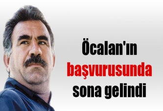 Öcalan'ın başvurusunda sona gelindi