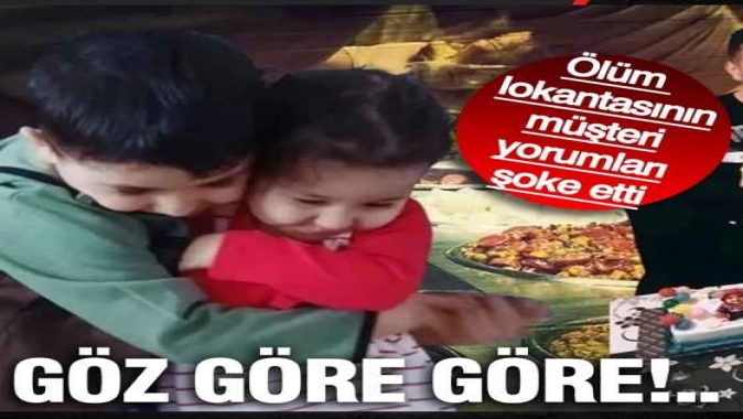 Ölüm lokantasının müşteri yorumları şoke etti