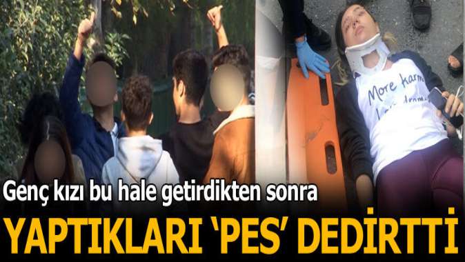 Önce kaza yaptılar, sonra kameraya el salladılar!