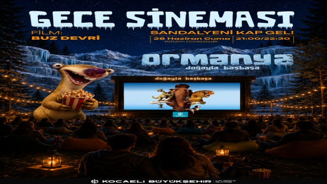 Ormanya’da Gece Sineması “Buz Devri” ile başlıyor