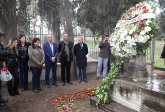 ‘’Osman Hamdi Bey’’ mezarı başında anıldı