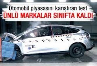 Otomobil sektörünü karıştıran test