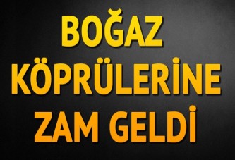 Otoyol yüzde 15, Boğaz köprüleri yüzde 48 zamlandı