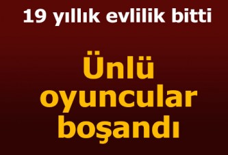 Oyuncu çift tek celsede boşandı