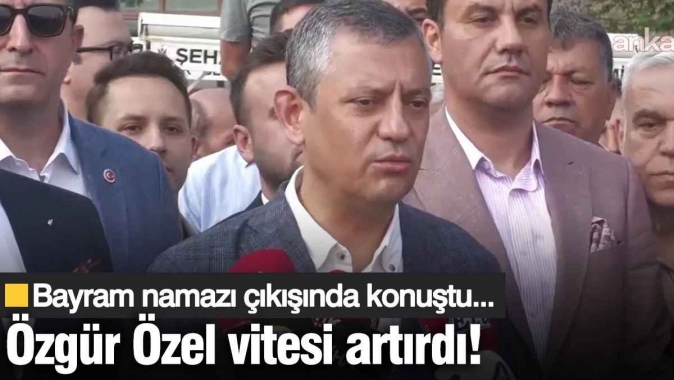 Özgür Özel vitesi artırdı: Yaşatanı bin pişman ederim