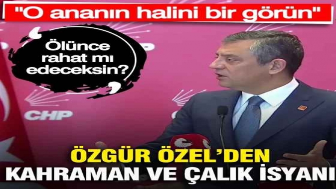 Özgür Özelden Murat Çalık ve Tayfun Kahraman isyanı: Ölünce mi rahatlayacaksınız?