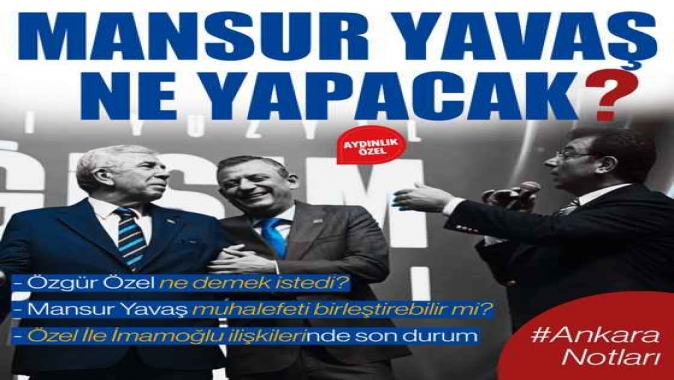 Özgür Özelin belirsiz mesajlarının ardından Mansur Yavaşın ne yapacağı tartışılıyor