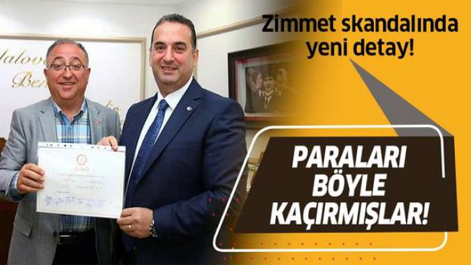 Paralar böyle kaçırılmış!.