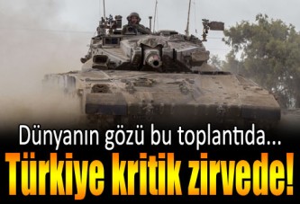 Paris'te Gazze için kritik zirve