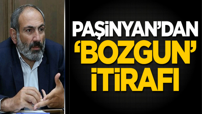 Paşinyandan bozgun itirafı