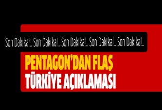 Pentagon: Türkiye koalisyonun parçası olacak