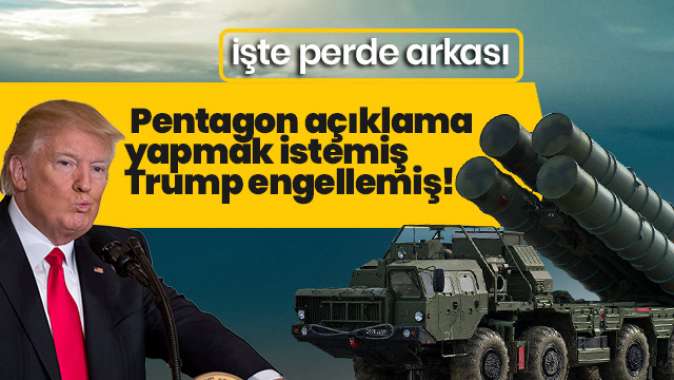 Perde arkası... Pentagon basın açıklaması yapmak istemiş Trump engellemiş