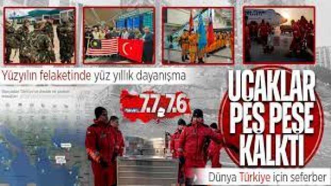 Peş peşe duyurdular: Yardım için Türkiyeye gönderiyoruz
