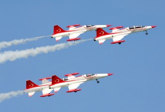 Pilotlarımız Polonya'da şov yaptı