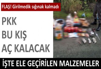 PKK bu kış aç kalacak