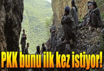 PKK ilk kez çatışmaların durmasını istiyor