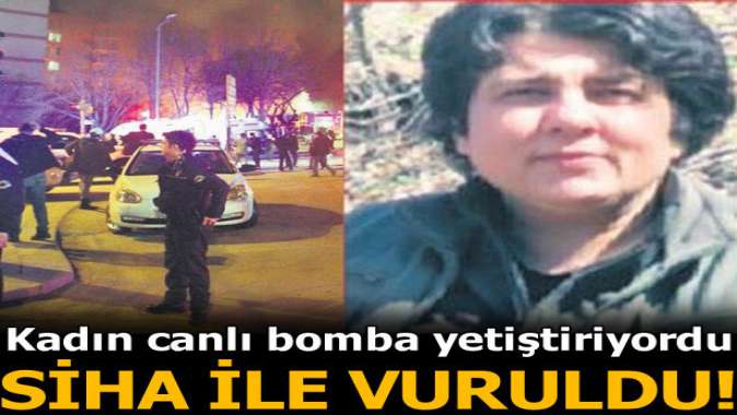 PKK’nın bombacısı SİHA ile vuruldu