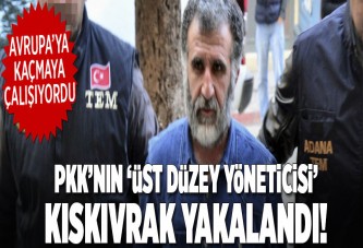 PKK'lı kalleş kıskıvrak yakalandı.