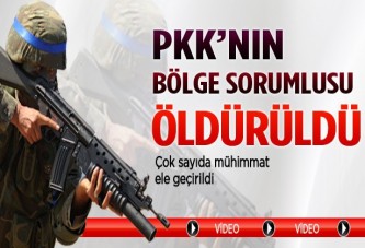 PKK'nın bölge sorumlusu öldürüldü