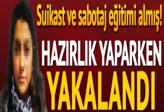 PKK'nın yakalanan suikastçısı tutuklandı