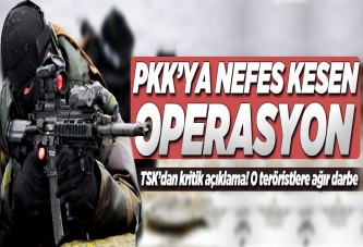 PKK'ya ağır darbe: 18 terörist etkisiz hale getirildi