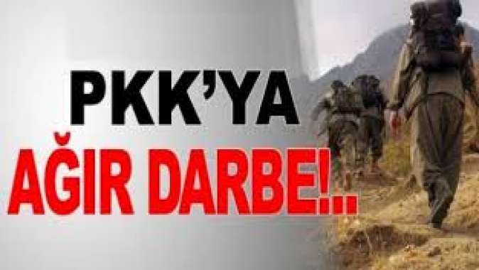 PKKya ağır darbe! 5 terörist öldürüldü