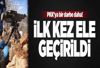 PKK'ya ait füze ateşleyicisi ele geçirildi.