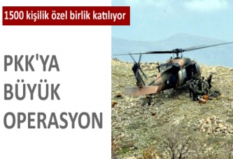 PKK'ya büyük operasyon