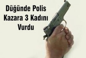 Polis memuru 3 kişiyi yaraladı