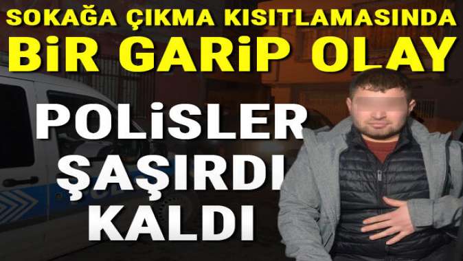 Polislerden kaçtı ama cezadan kaçamadı! Polislere verdiği cevaplar ise şaşırttı...