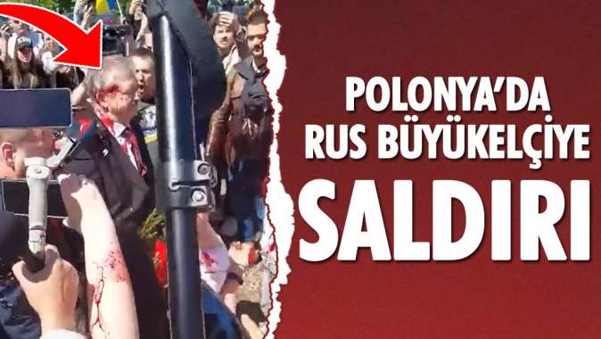 Polonya’da Rus Büyükelçisine saldırı