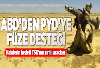 PYD, ABD'nin füzeleriyle vuruyor
