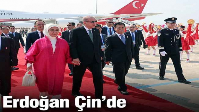 Recep Tayyip Erdoğan Çinde