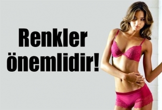 Renkler önemlidir!